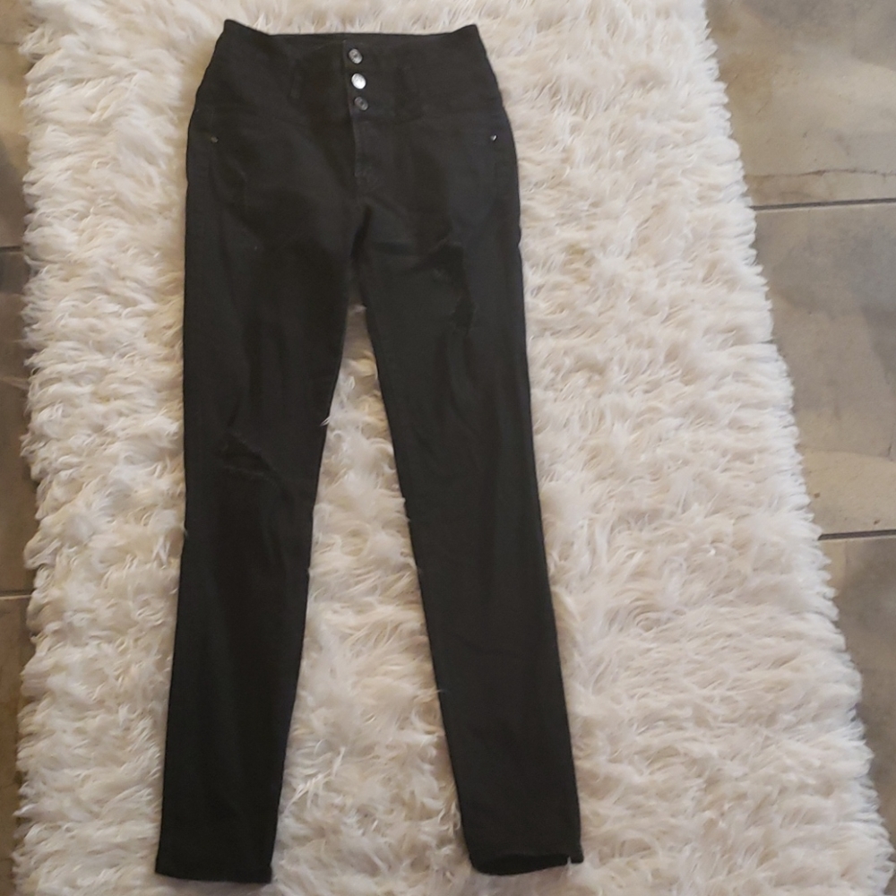 Charlotte russe ripped black jeans